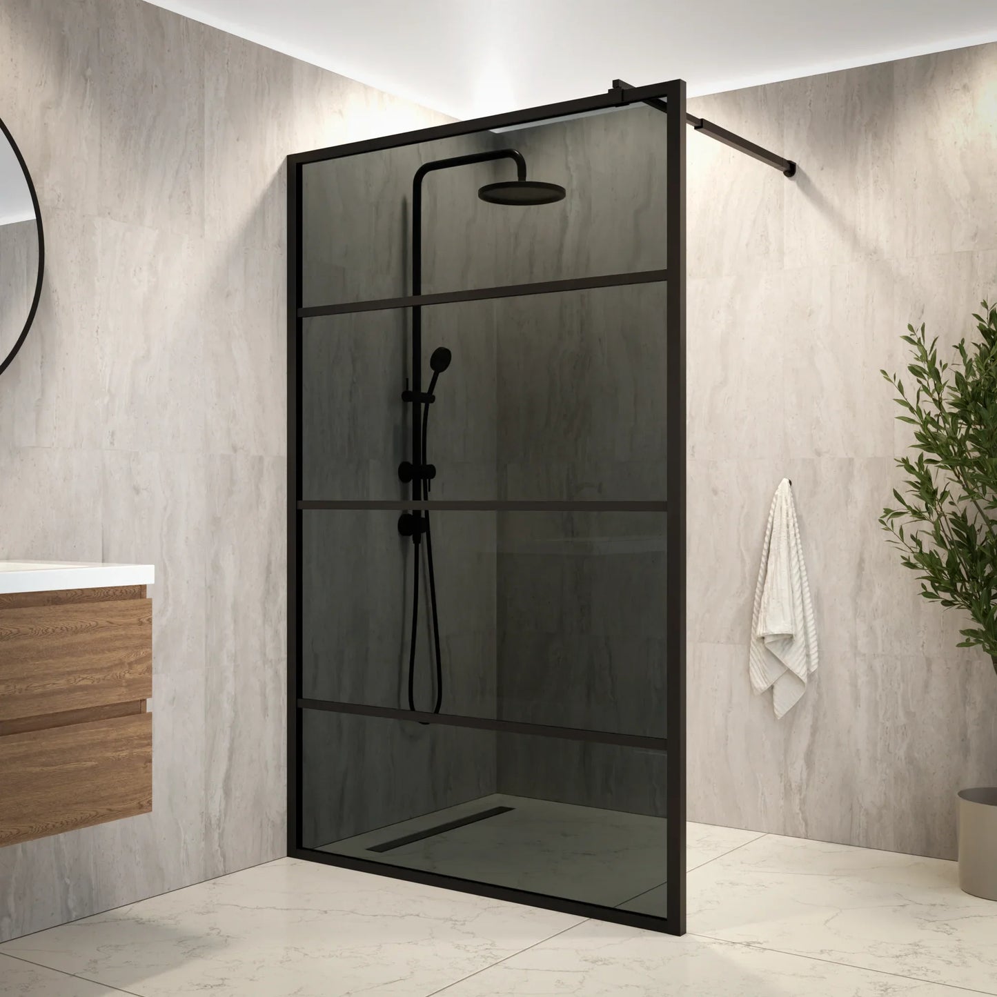 Douchewand Jula 120x200cm - WDtegels