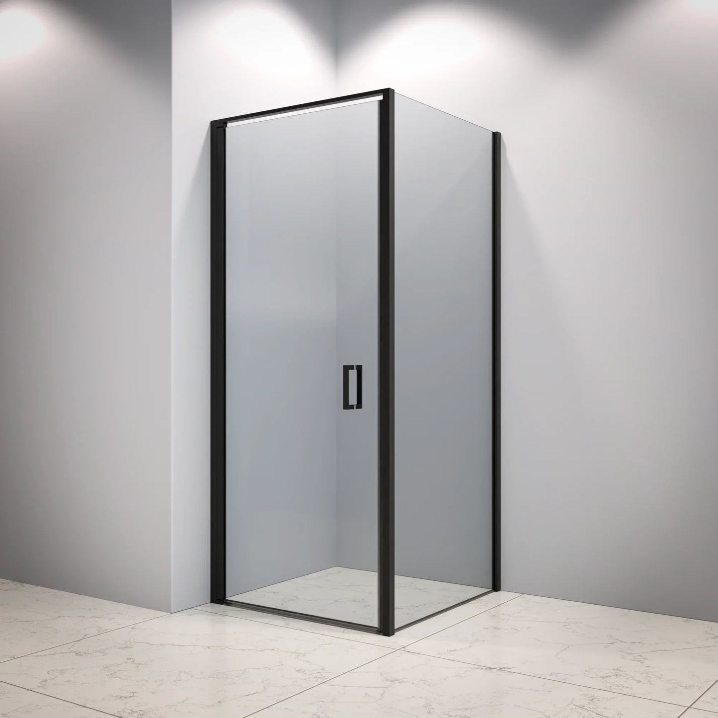 Douchecabine Vela - 90x200cm - Zwart - WDtegels