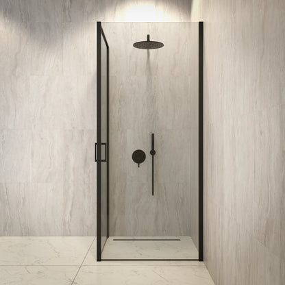 Douchecabine Vela - 90x200cm - Zwart - WDtegels