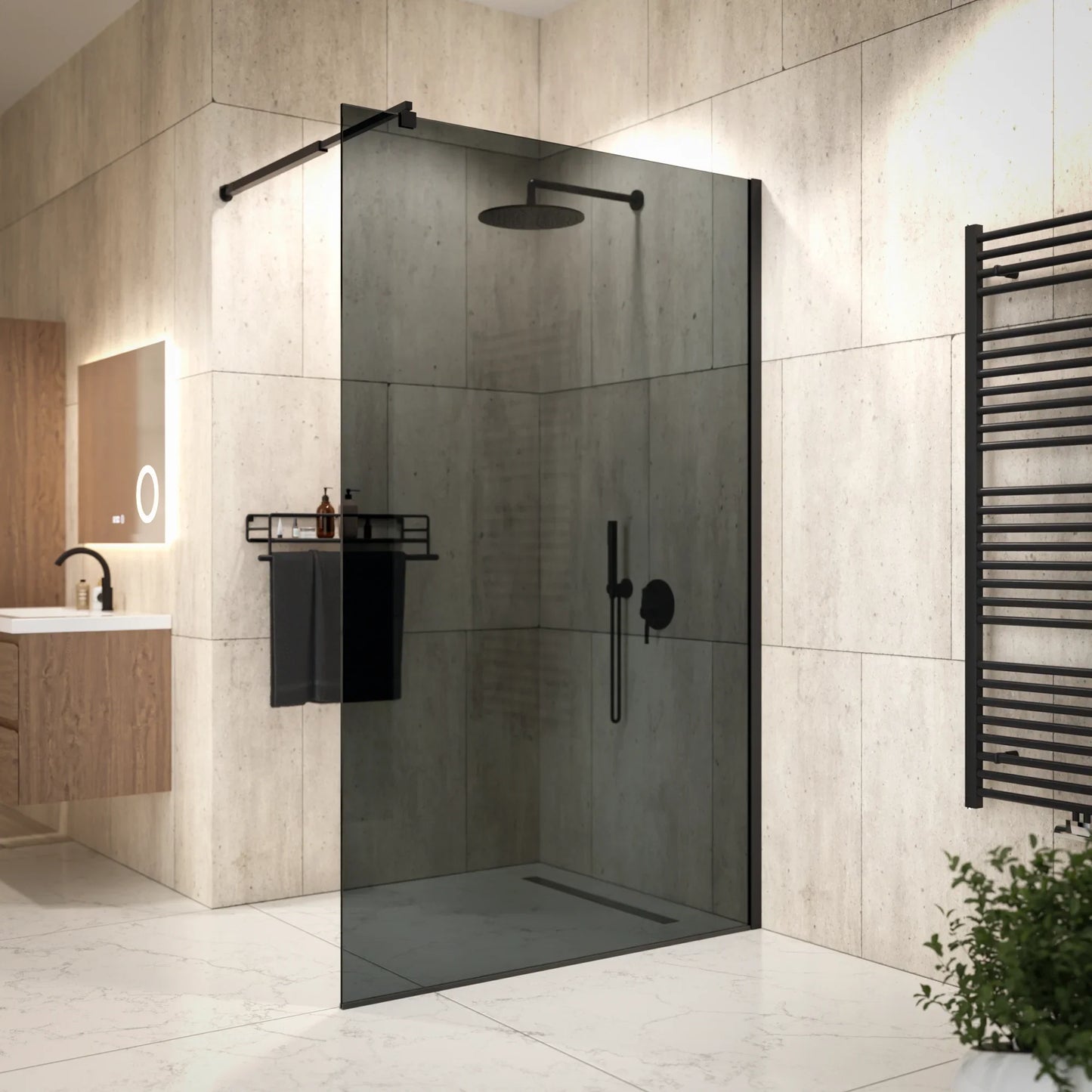 Shower screen Nova - 120x200cm - PRE-ORDER