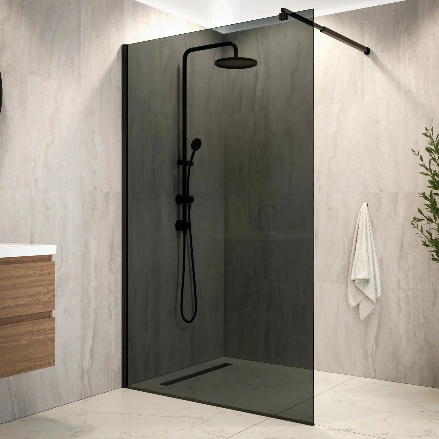 Shower screen Nova - 120x200cm - PRE-ORDER