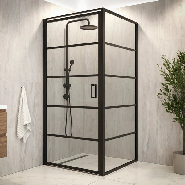 Douchecabine Oris - 90x200cm - Zwart - PRE-ORDER