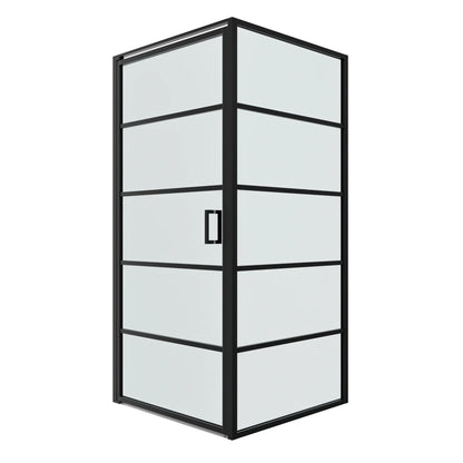 Douchecabine Oris - 90x200cm - Zwart - WDtegels