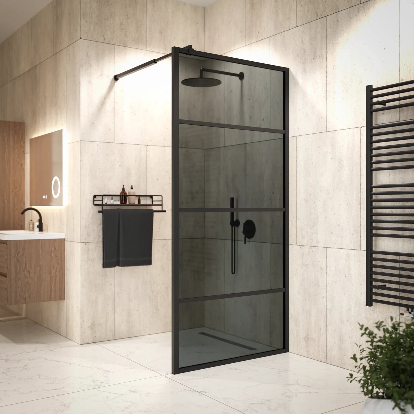 Douchewand Jula 90x200cm - WDtegels