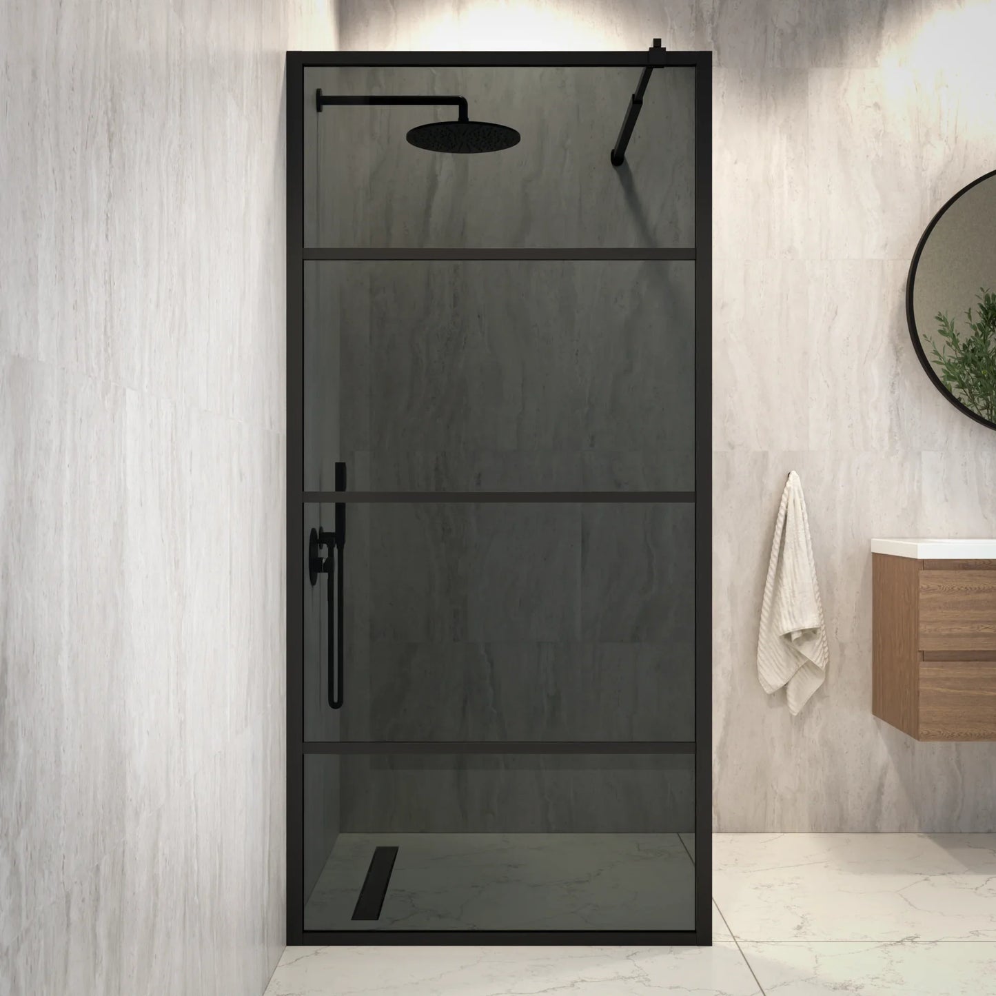 Douchewand Jula 90x200cm - WDtegels