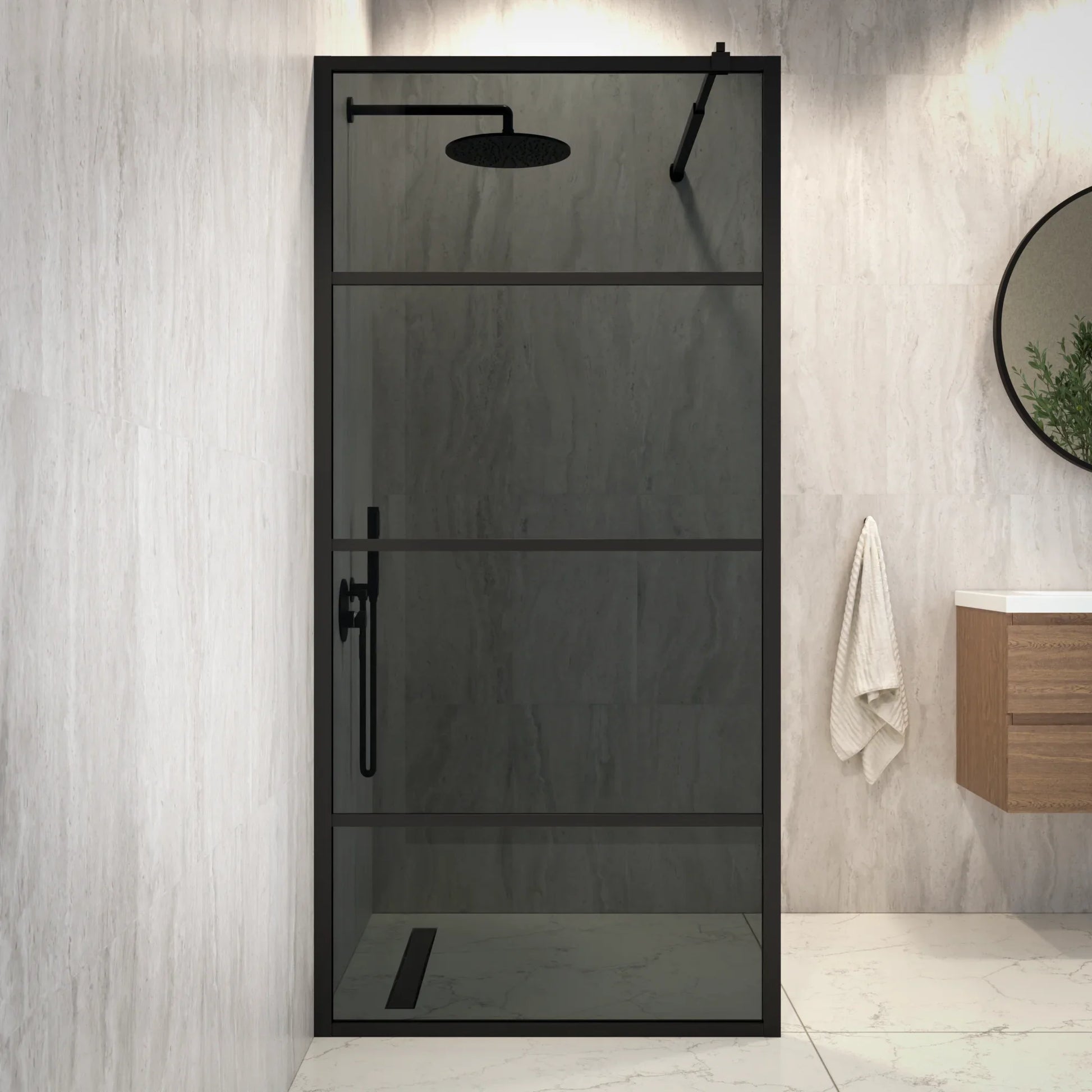 Douchewand Jula 90x200cm - WDtegels