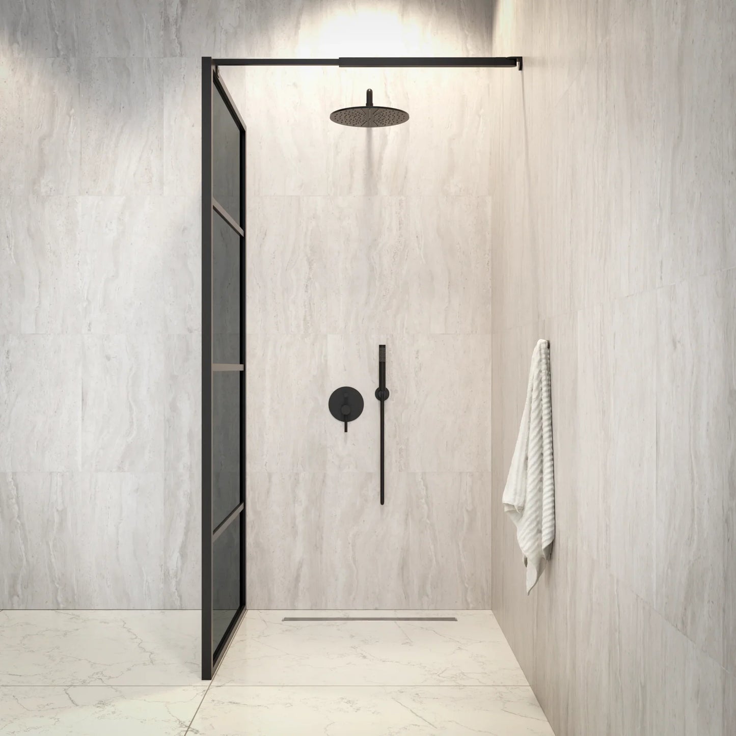 Douchewand Jula 90x200cm - WDtegels