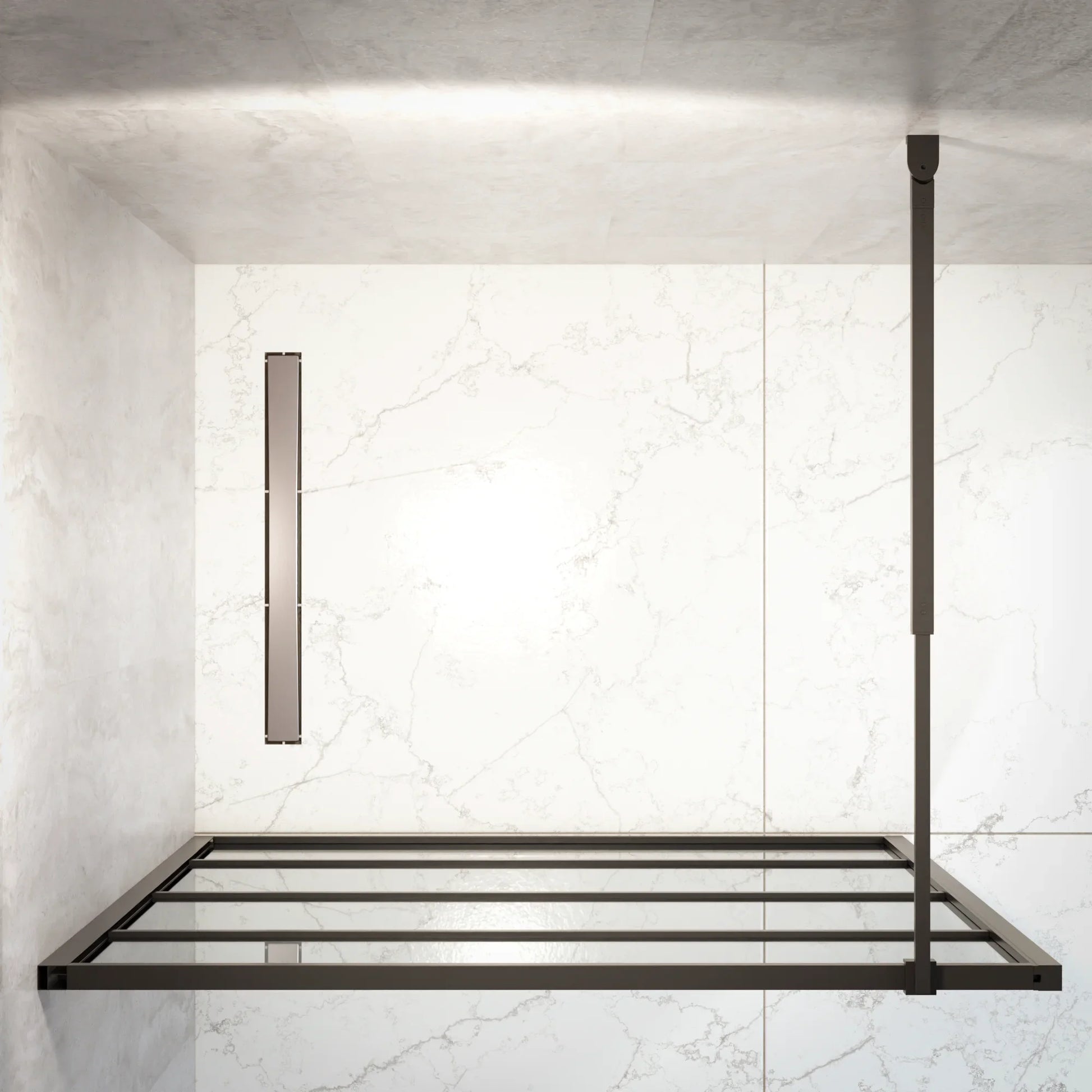 Douchewand Luna - 120x200cm - WDtegels