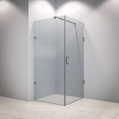 Douchecabine Mira - 90x200cm - Chroom - WDtegels