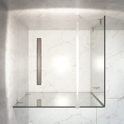 Douchecabine Mira - 90x200cm - Chroom - WDtegels