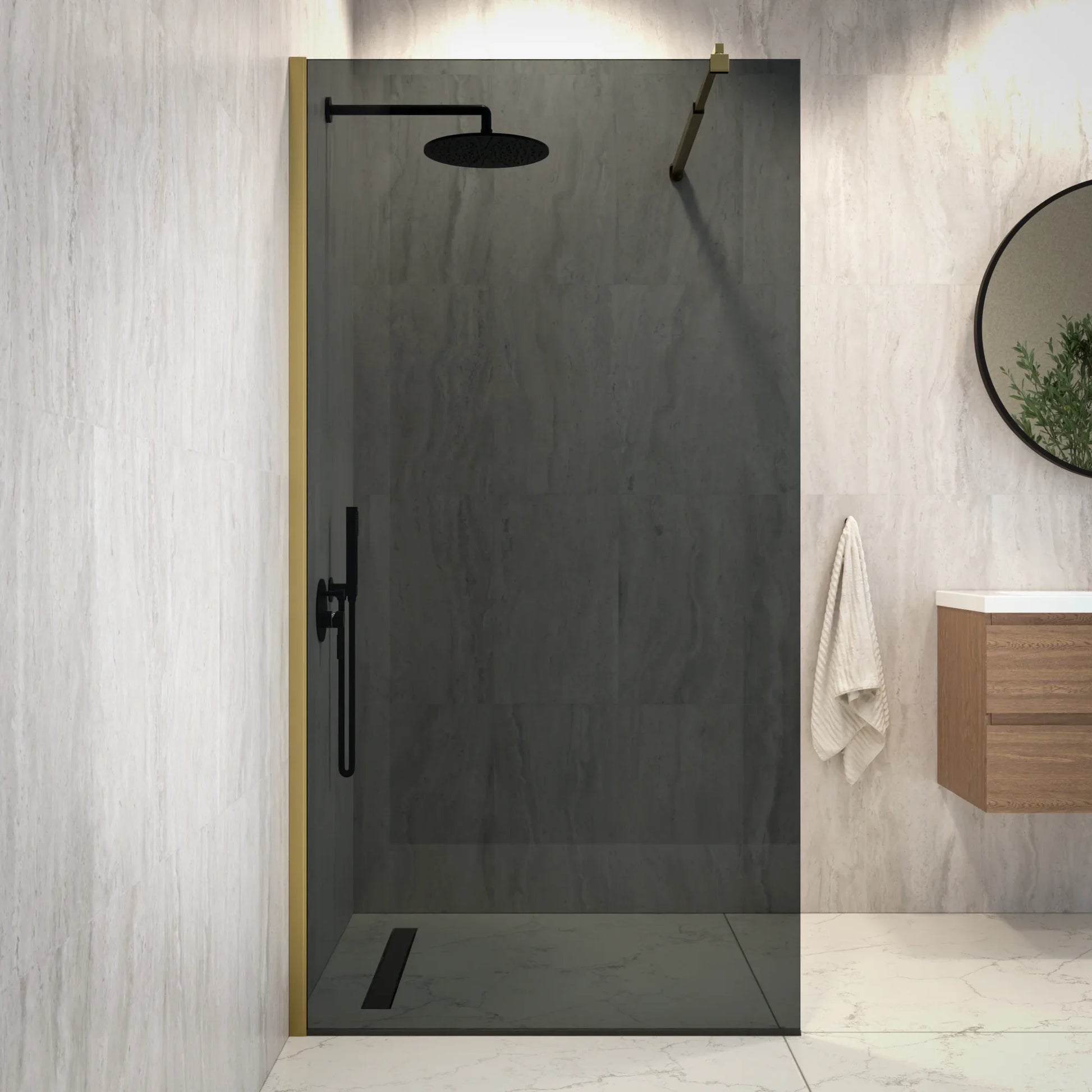 Douchewand Vero - 100x200cm - WDtegels