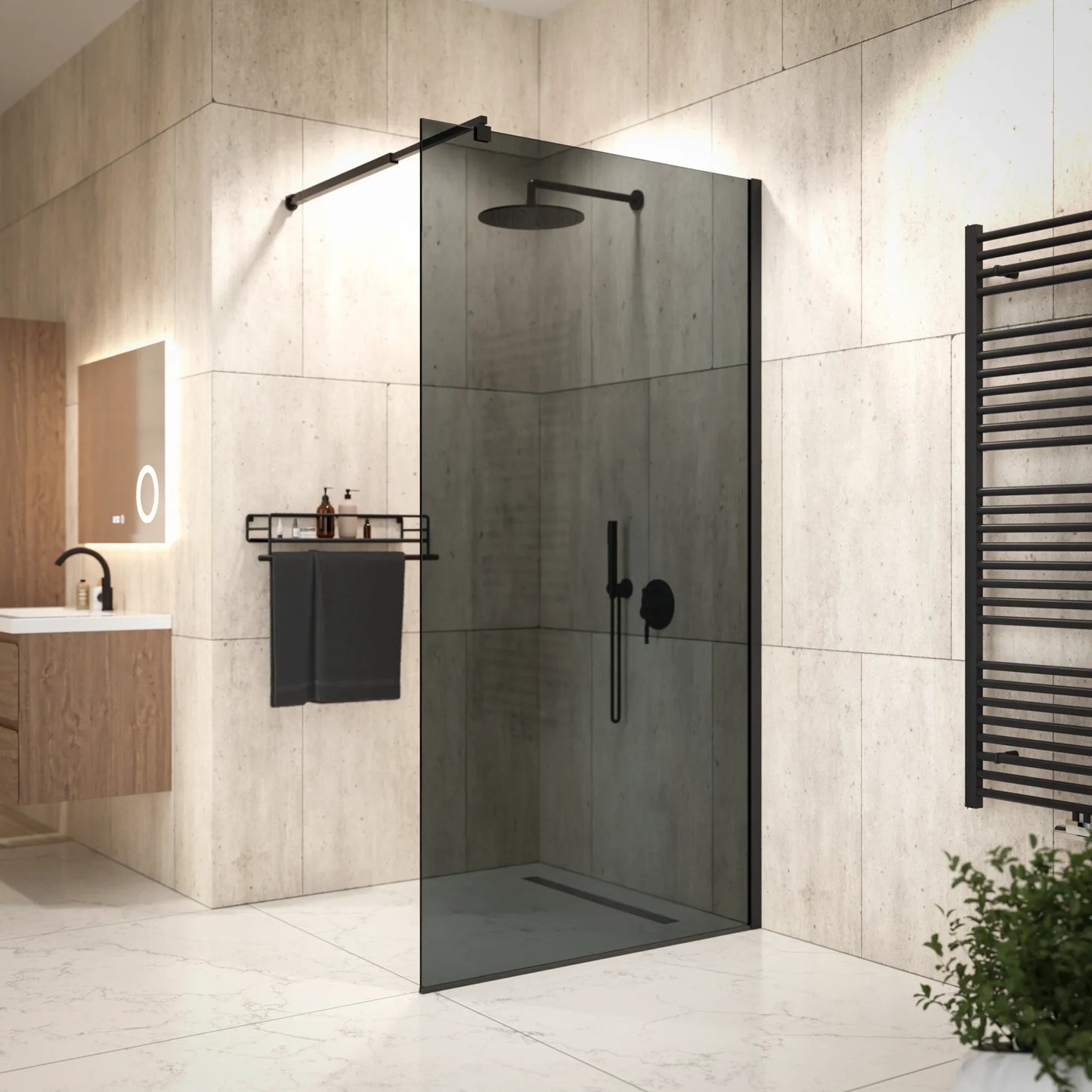Douchewand Nova - 100x200cm - WDtegels