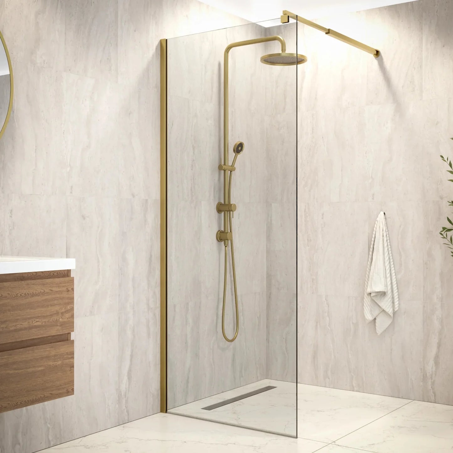 Douchewand Elva - 80x200cm - WDtegels