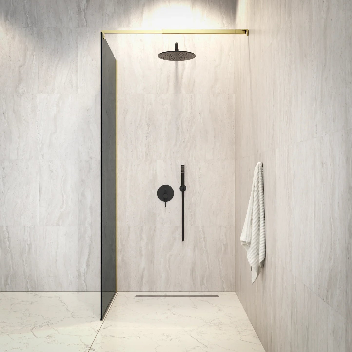 Shower screen Vero - 80x200cm