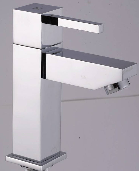 Fonteinkraan Vierkant chroom