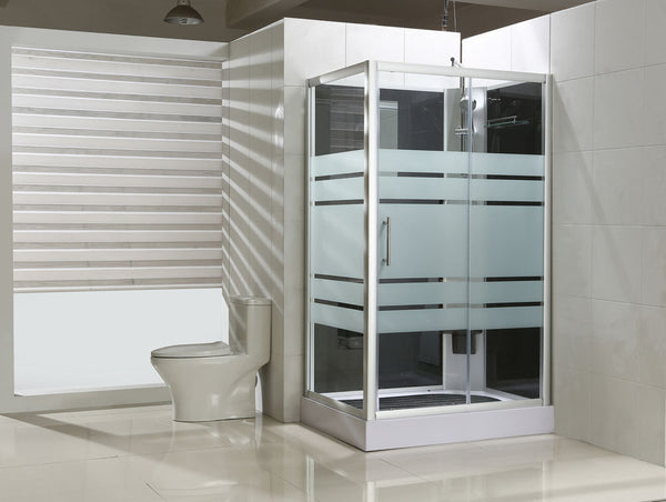 Thermo rechts complete douchecabine | 120x90x218cm | 5mm glas