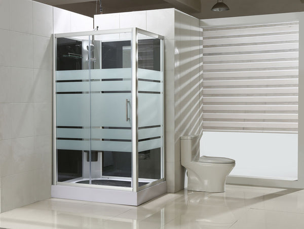 Thermo links complete douchecabine | 120x90x218cm |  5mm glas