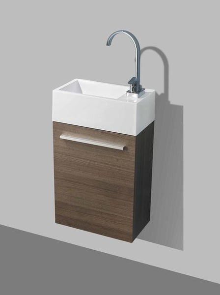 Fonteinkast L/R Grey Oak