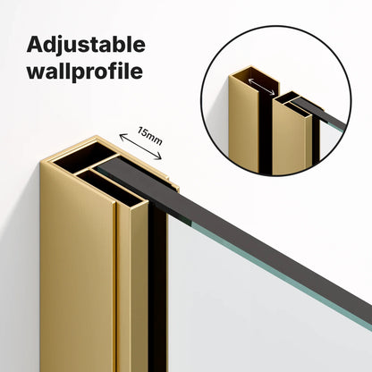 Douchewand Elva - 80x200cm - WDtegels