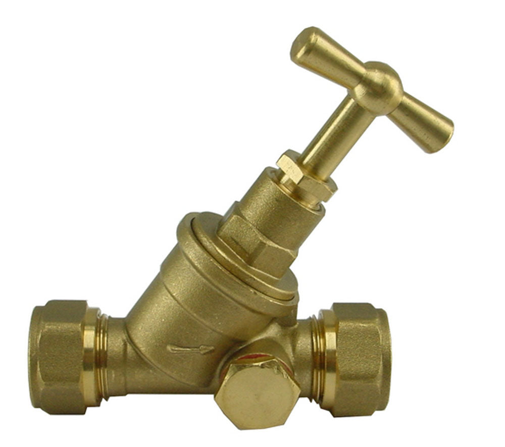 Stopkraan 12mm g.keur knel x knel aftapgelegenheid