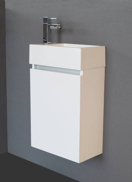 Fonteinkast Trendline L/R Hoogglans Wit