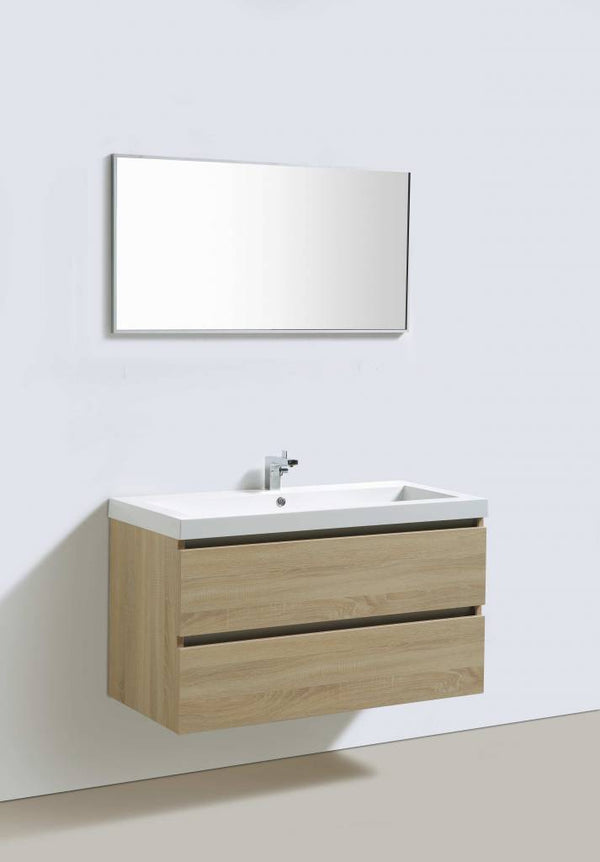 Badmeubelset Trendline 100 Light Wood