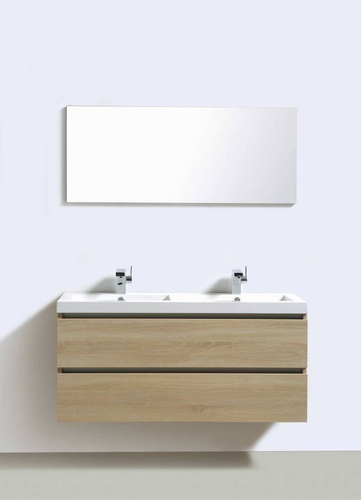 Badmeubelset Trendline 120 Light Wood - WDtegels