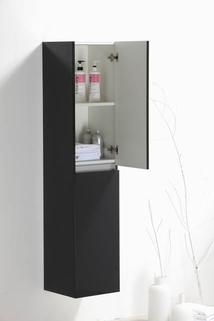 Kolomkast Trendline 160 Hoogglans Antraciet