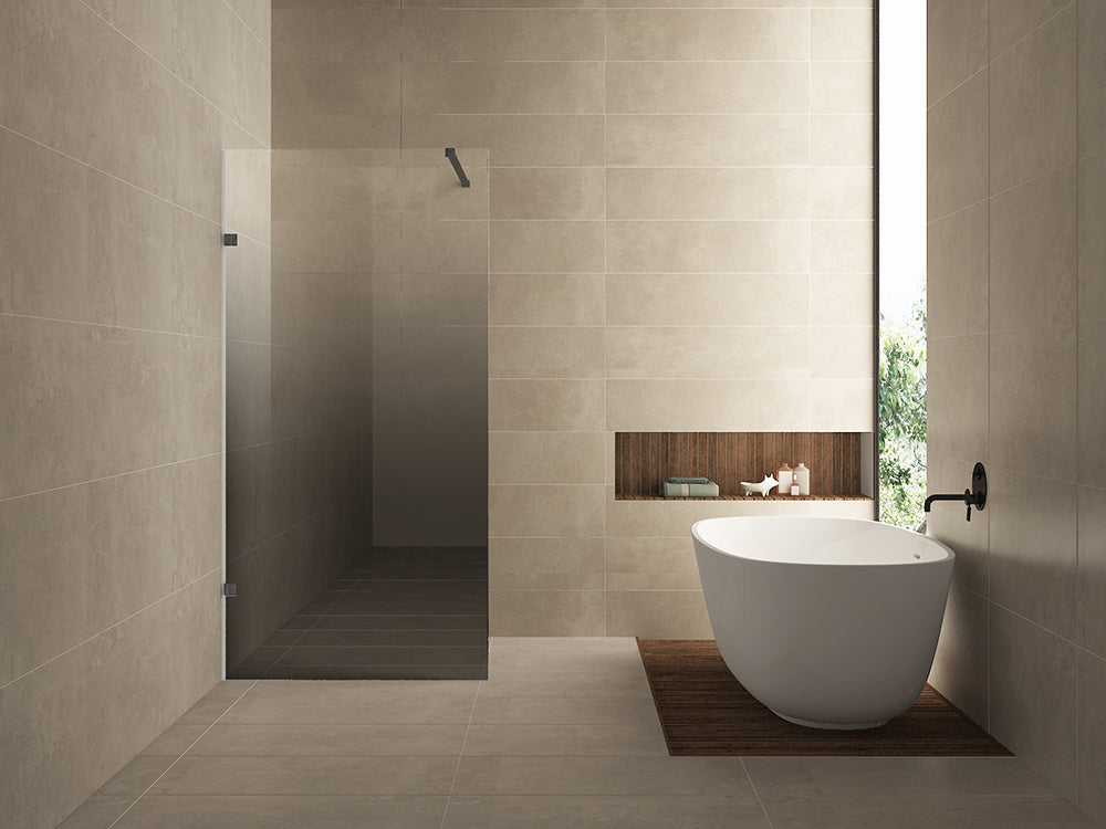 Less inloopdouche links 900 x 2000 x 8 mm nano spiegelrook- naar helder glas/gunmetal