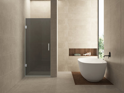 Less glas voor nisdeur 800 x 2000 x 8 mm nano rookglas - WDtegels