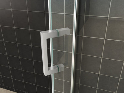 Wiesbaden 5-hoek douchecabine 8mm NANO 1000x1000x2000 - WDtegels