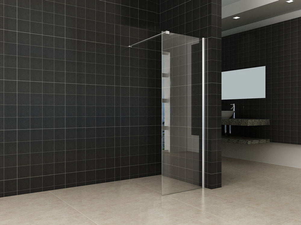 Wiesbaden Comfort inloopdouche 60x200 cm - 10mm NANO glas - WDtegels