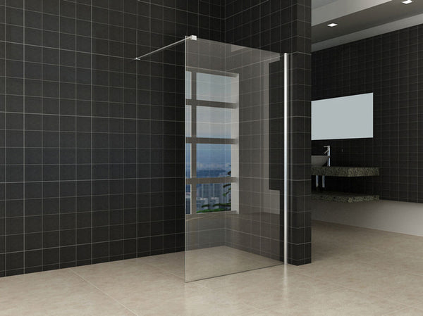 Wiesbaden Comfort inloopdouche 100x200 cm - 10mm NANO glas
