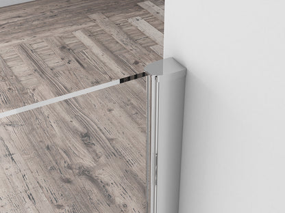 Comfort inloopdouche 1200 x 2000 x 10 mm nano helder glas/chroom - WDtegels
