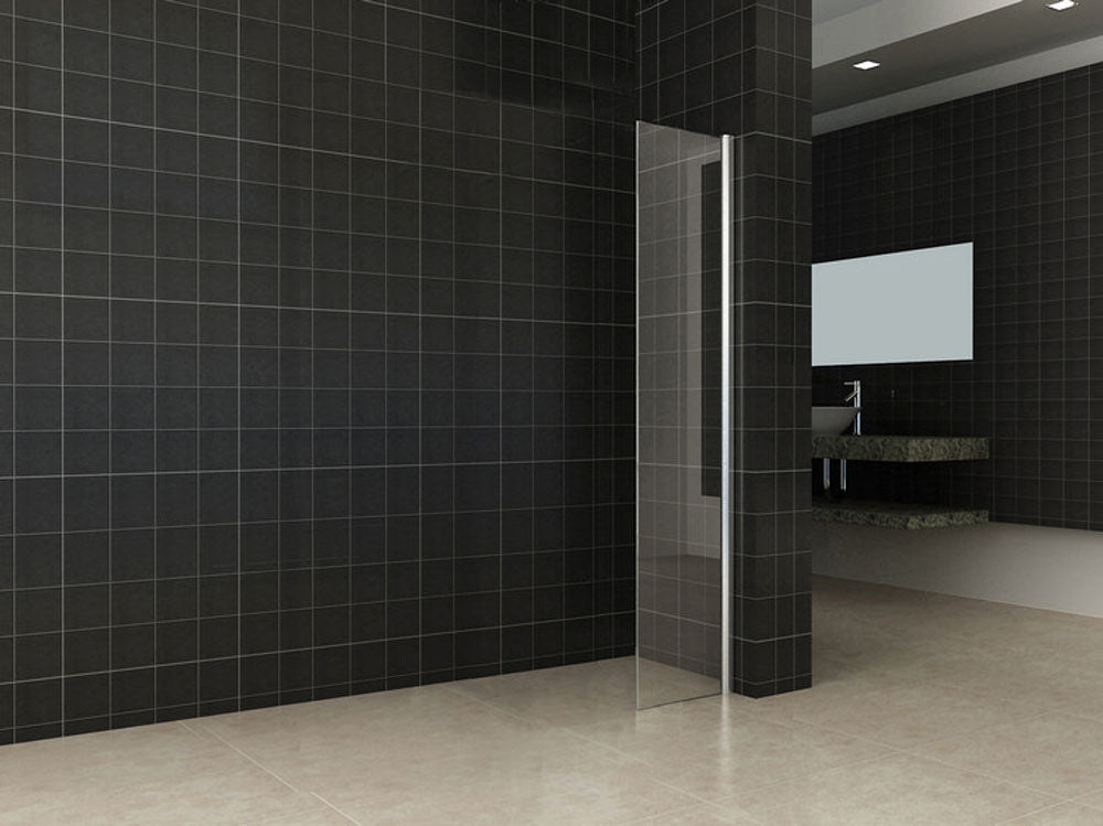 Wiesbaden zijwand + muurprofiel 300x2000 10mm NANO glas - WDtegels
