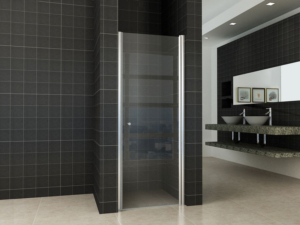Between nisdeur 700 x 2000 x 8 mm nano helder glas/chroom - WDtegels