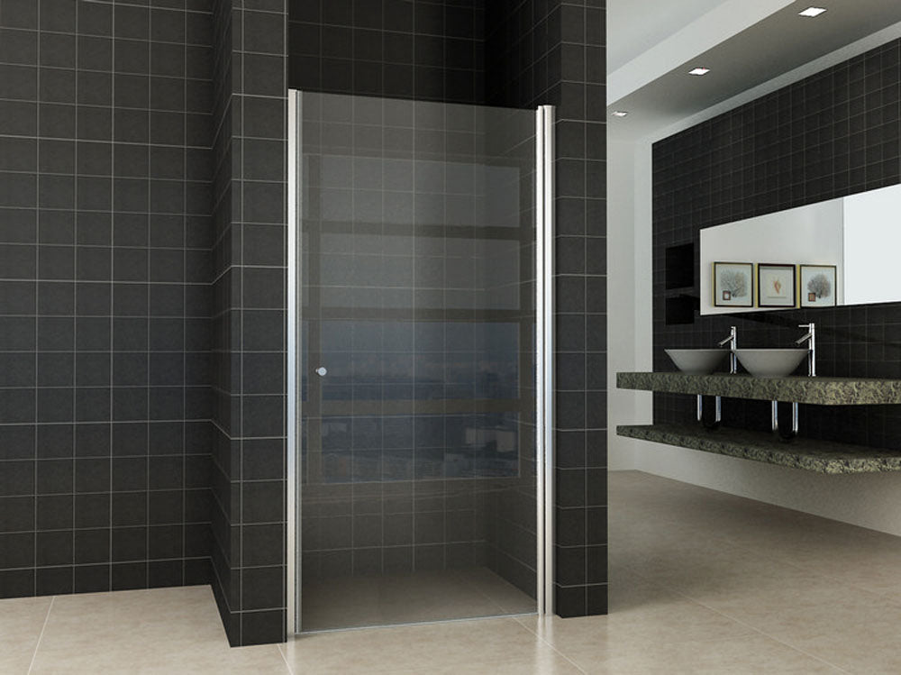 Between nisdeur 1000 x 2000 x 8 mm nano helder glas/chroom - WDtegels