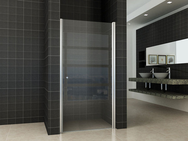 Between niche door 1000 x 2000 x 8 mm nano clear glass/chrome