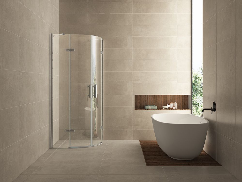 Double cabine kwartrond met 2 draaideuren 100 x 100 x 200 cm 8 mm nano helder glas/chroom