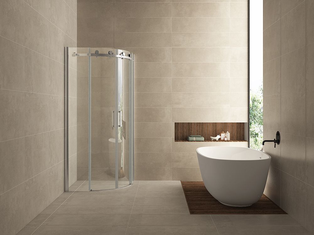 Douchecabine Wiesbaden 2 schuifdeuren 90x90cm 8mm NANO coating