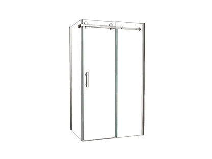 Douchecabine Wiesbaden Pared 120x80x200cm 1 schuifdeur 8mm helder glas met nano - WDtegels