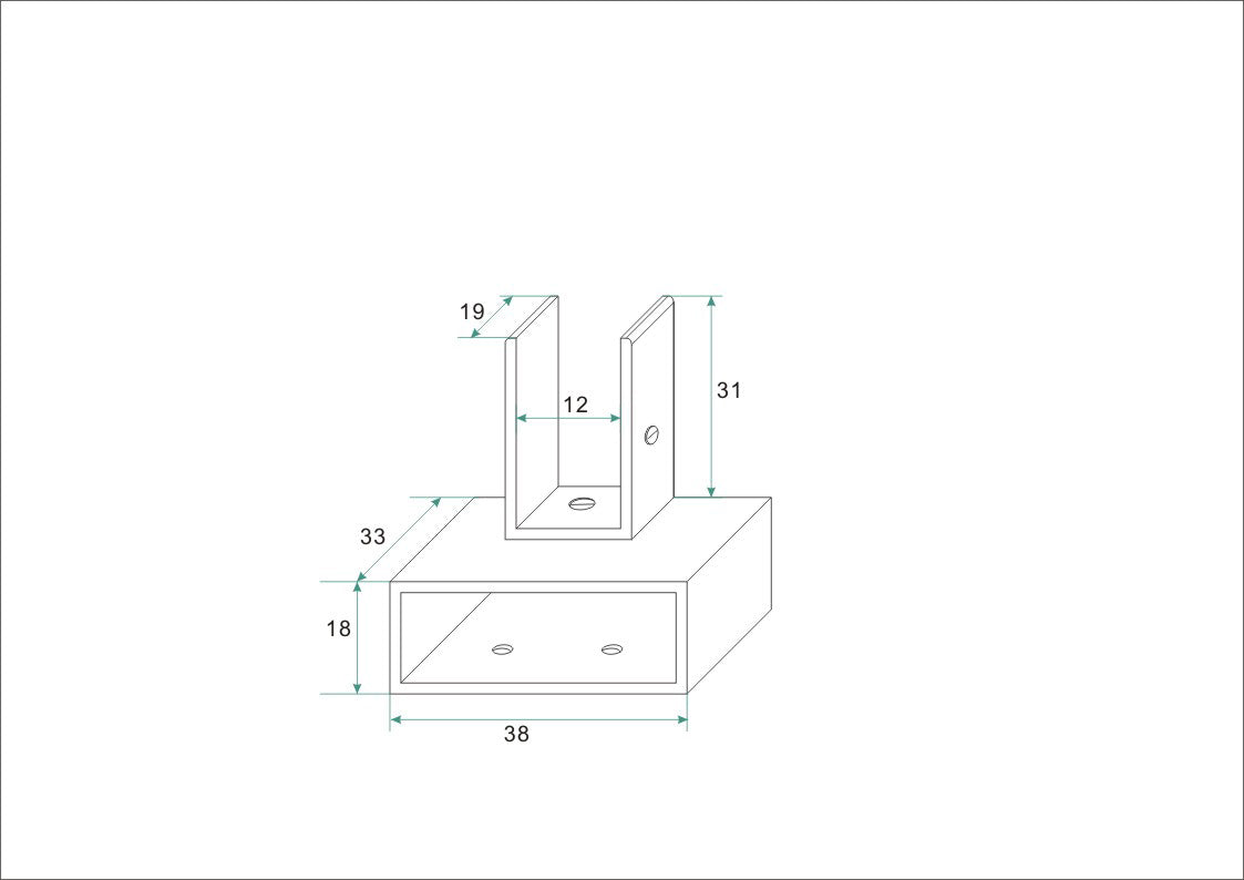 Wiesbaden haakse glaskoppeling draaibaar tbv stabilisatiestang