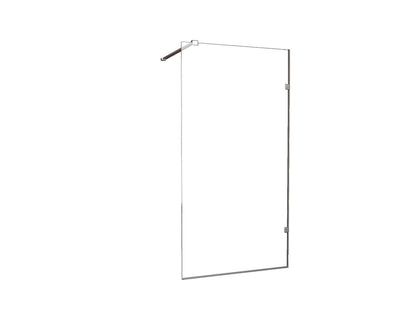 Wiesbaden profielloze inloopdouche 80x200 cm - 8mm NANO glas - WDtegels