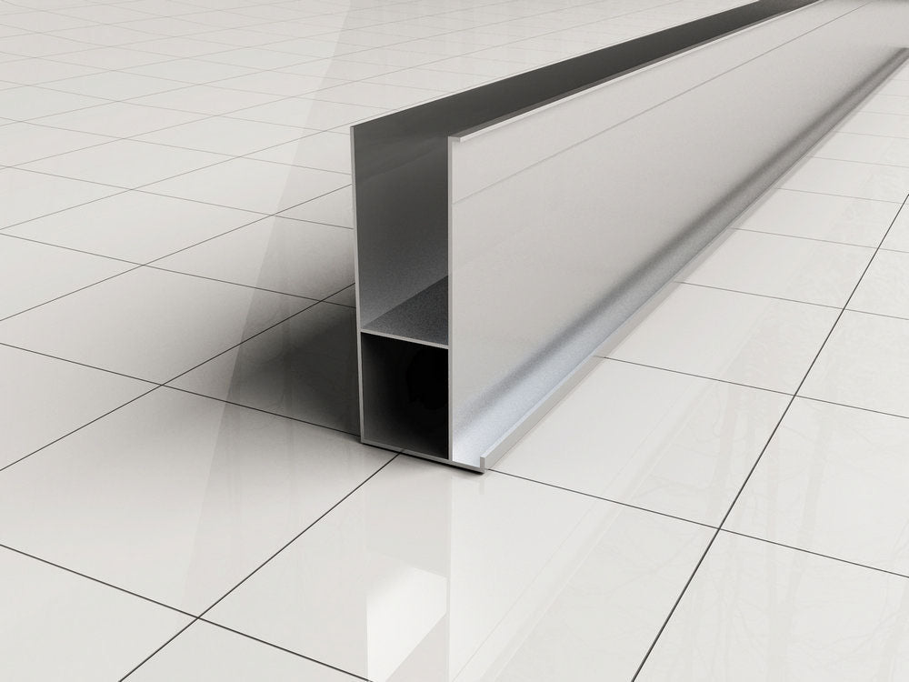 Wiesbaden alu.verbredingsprofiel 3cm x 200cm - WDtegels