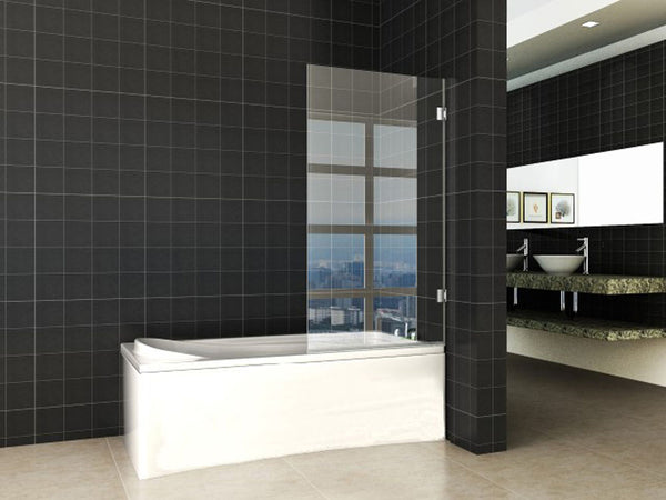Wiesbaden profielloze draaibare badwand | 80x150cm