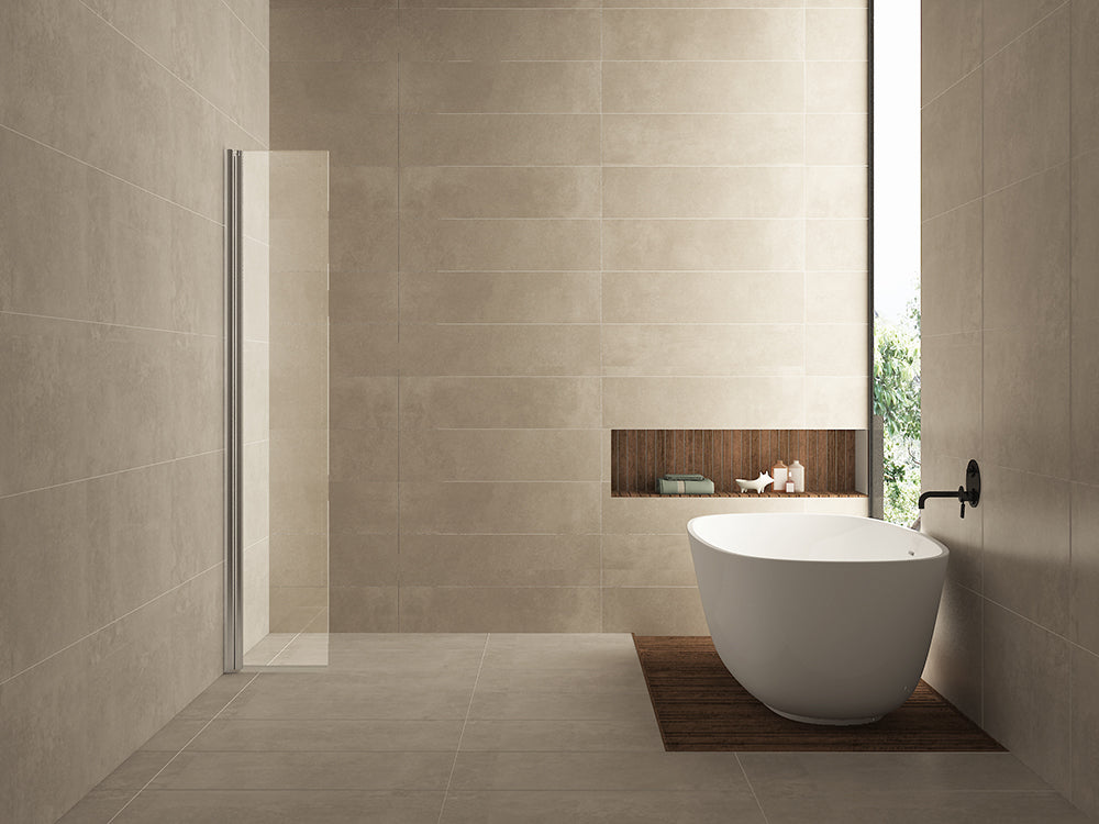 Comfort zijwand draaibaar met muurprofiel 300 x 2000 x 10 mm nano helder glas/chroom - WDtegels