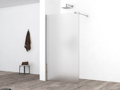 Comfort inloopdouche 1000 x 2000 x 10 mm nano melkglas/chroom