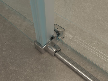 Slide niche sliding door 1700 x 2000 x 8 mm nano clear glass/chrome