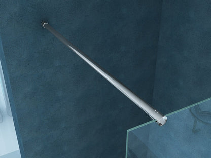 Eco inloopdouche 1100 x 2000 x 8 mm nano helder glas/chroom - WDtegels