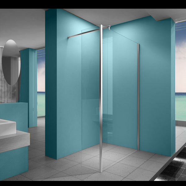 Wiesbaden Eco Side Panel with Corner Profile | 30x200cm
